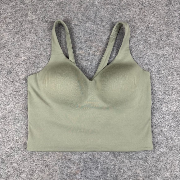 Nike Tops - Nike Dri Fit Alate Sports Bra Tank Top Medium Support Green Womens XL